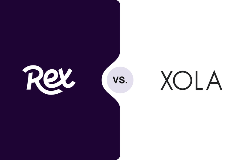 Rex vs Xola — activity booking platform comparison