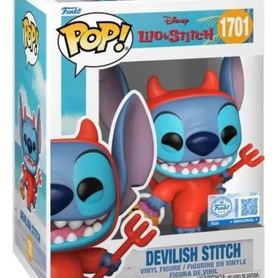 Funko Pop! Disney Devilish Stitch Exclusivo #1701