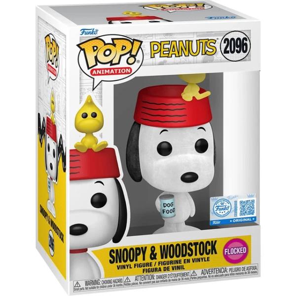 Snoopy & Woodstock Flocked EE #2096 - imagen 1