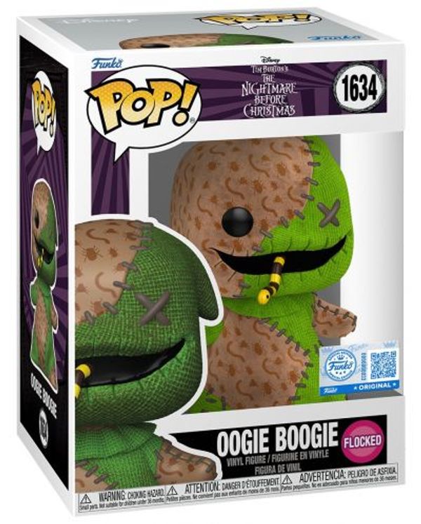 Oogie Boogie HT flocked #1634 - imagen 1