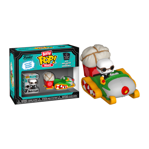 Bitty Rides Jack Skellington with Snowmobile - imagen 1
