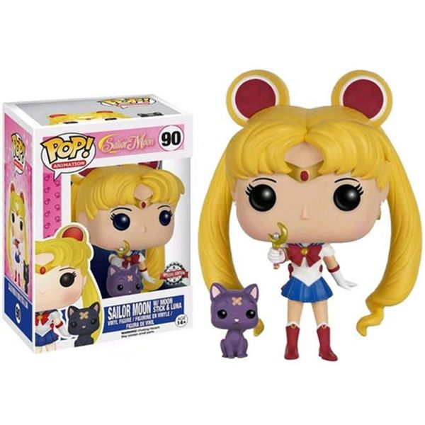 Sailor Moon with Moon Stick and Luna SE #90 - imagen 1