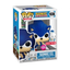 SONIC THE HEDGEHOG Sonic with Hero Chao flocked Target #1036 1