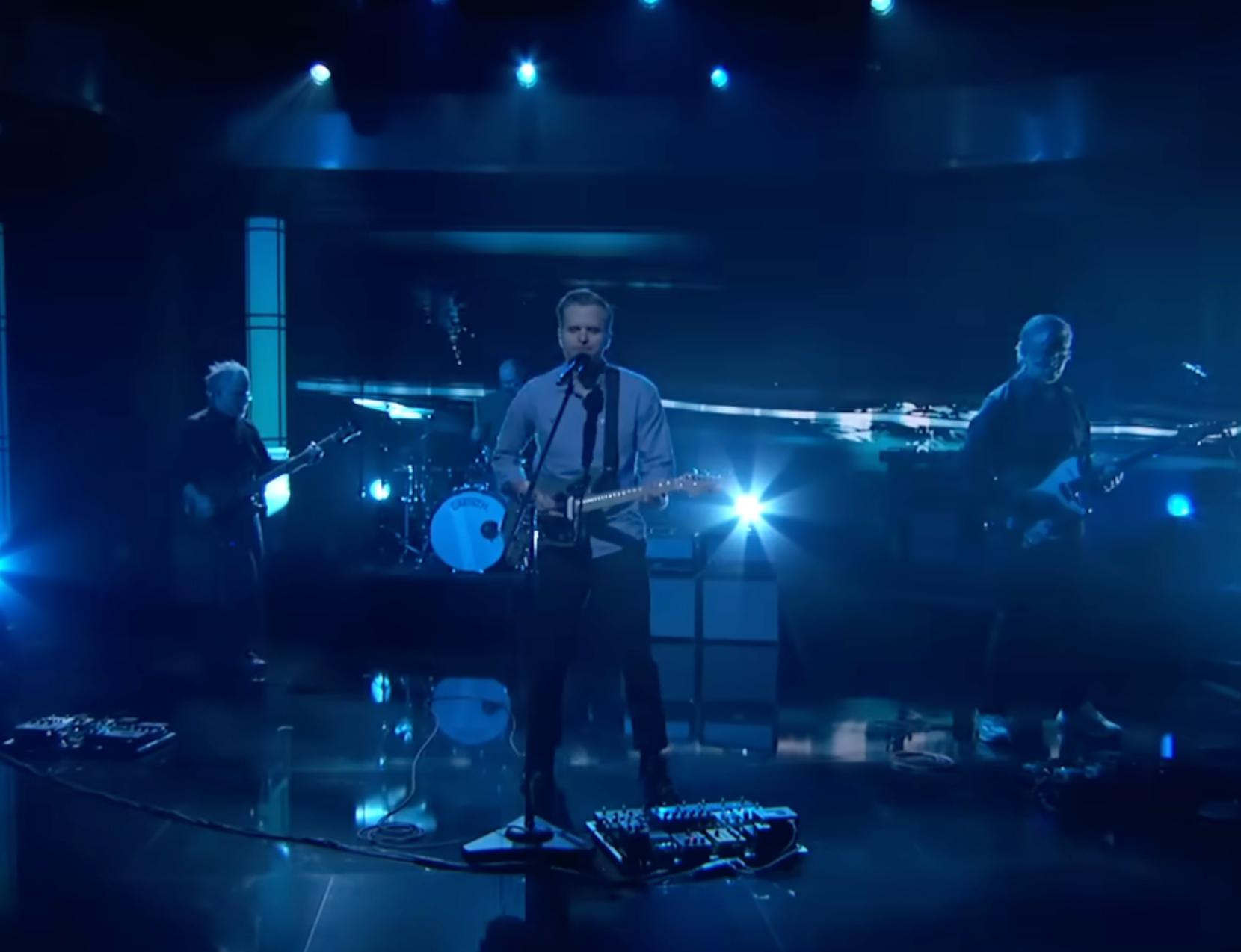 Death Cab for Cutie performing “Riptides” on Jimmy Kimmel Live