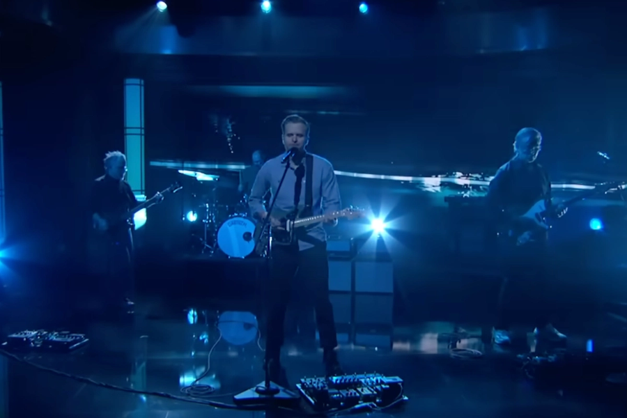 Death Cab for Cutie performing “Riptides” on Jimmy Kimmel Live
