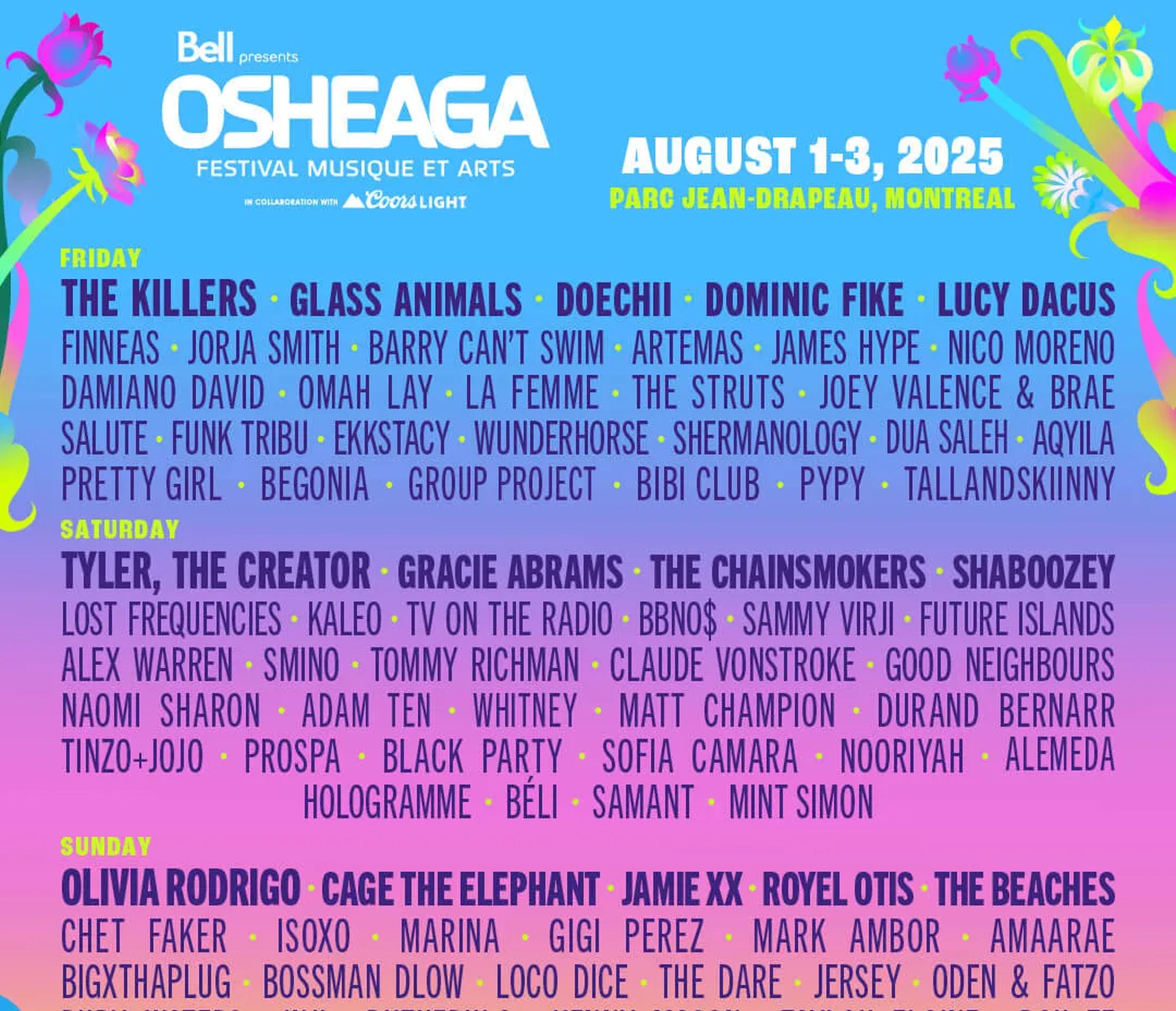 Osheaga 2025