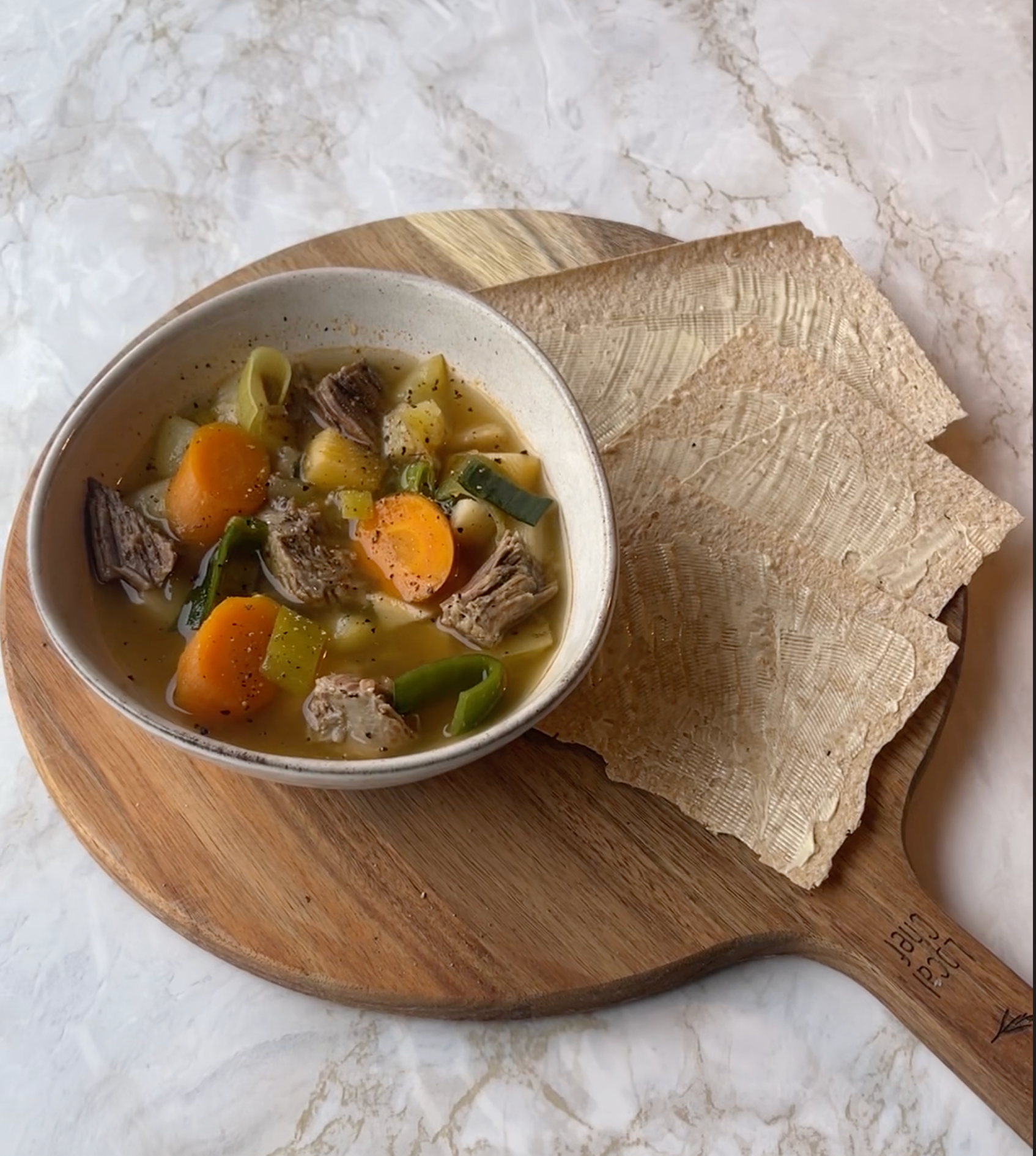 kjøttsuppe