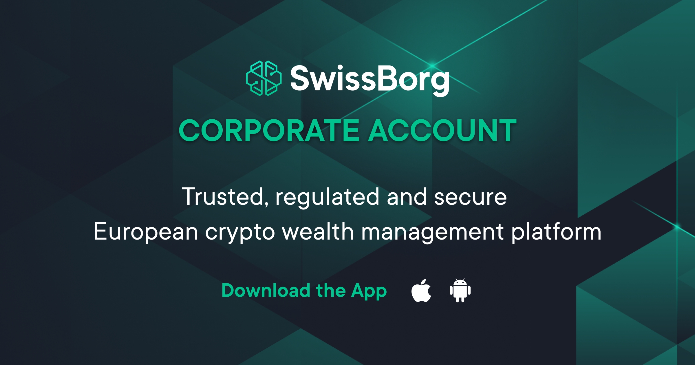 Corporate Account | SwissBorg