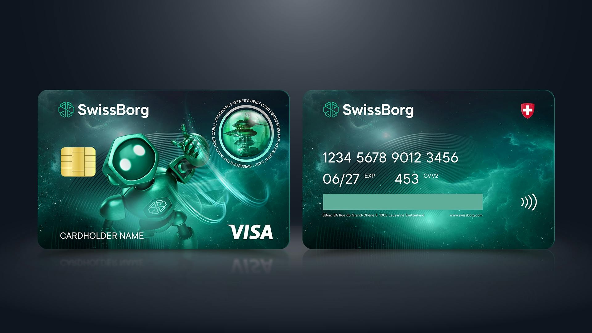 Investissez maintenant pour obtenir votre Carte Physique SwissBorg -  Édition limitée