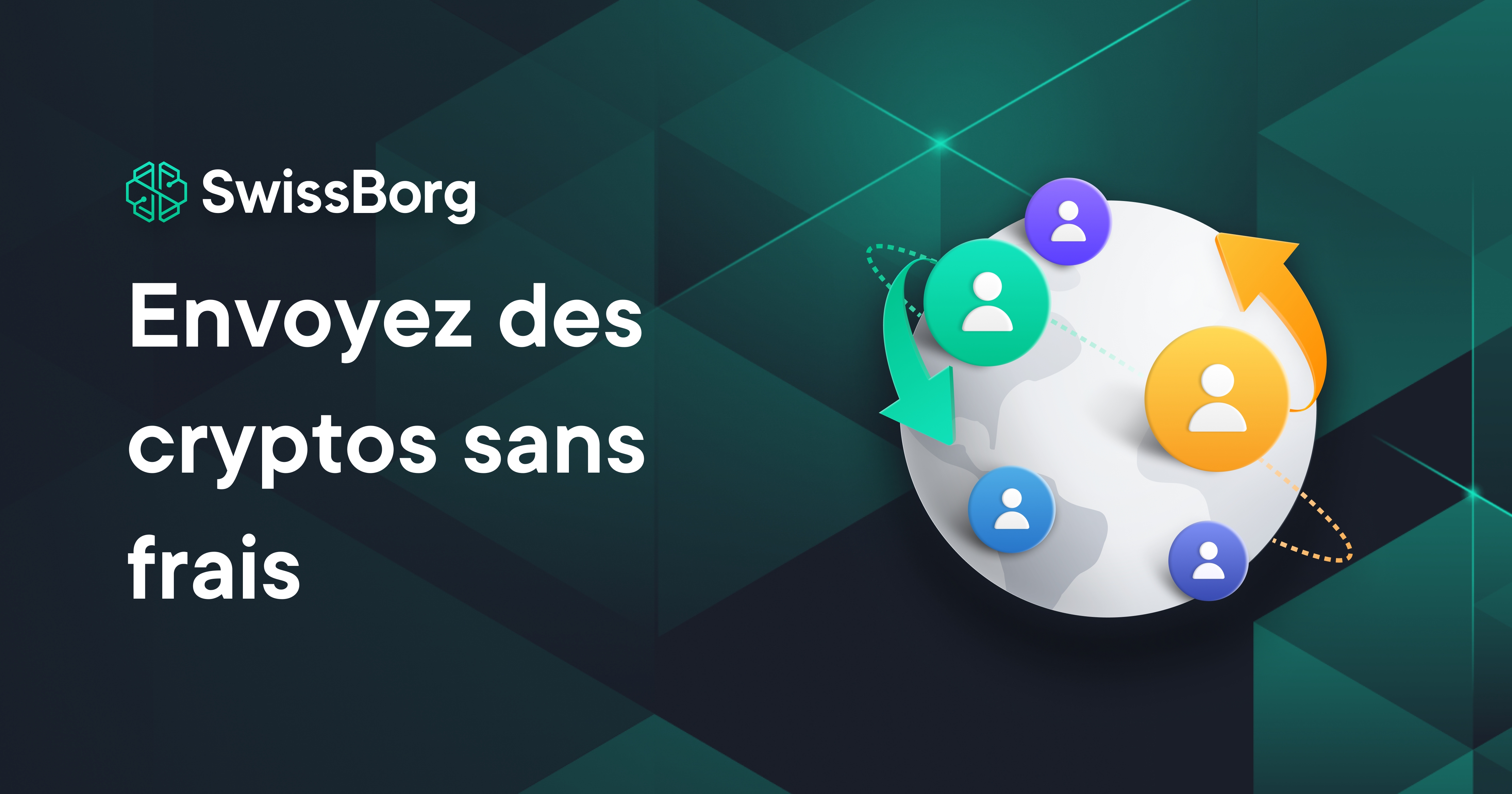 Envoyez des cryptos sans frais | SwissBorg