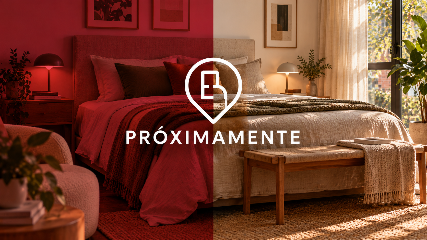 Una habitación luminosa y serena, diseñada con dedicación para que cada detalle acompañe el descanso y haga la estancia más agradable