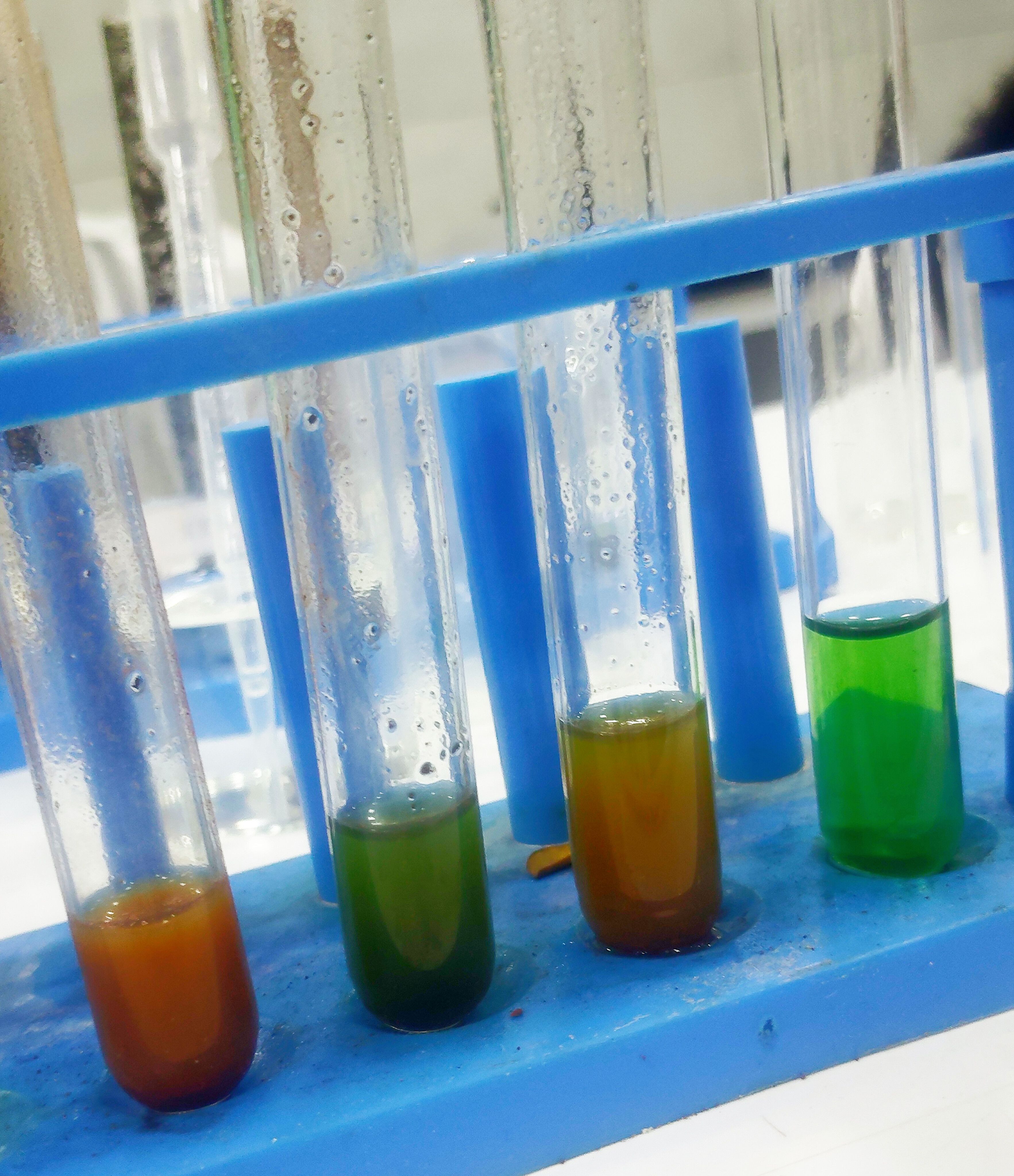 Laboratory analysis of samples using scientific testing methods