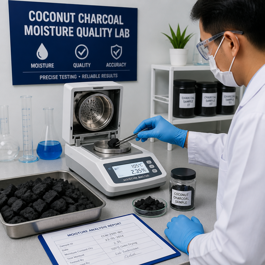 Moisture Content in Coconut Charcoal Briquettes: What Your Supplier's Spec Sheet Won't Tell You
