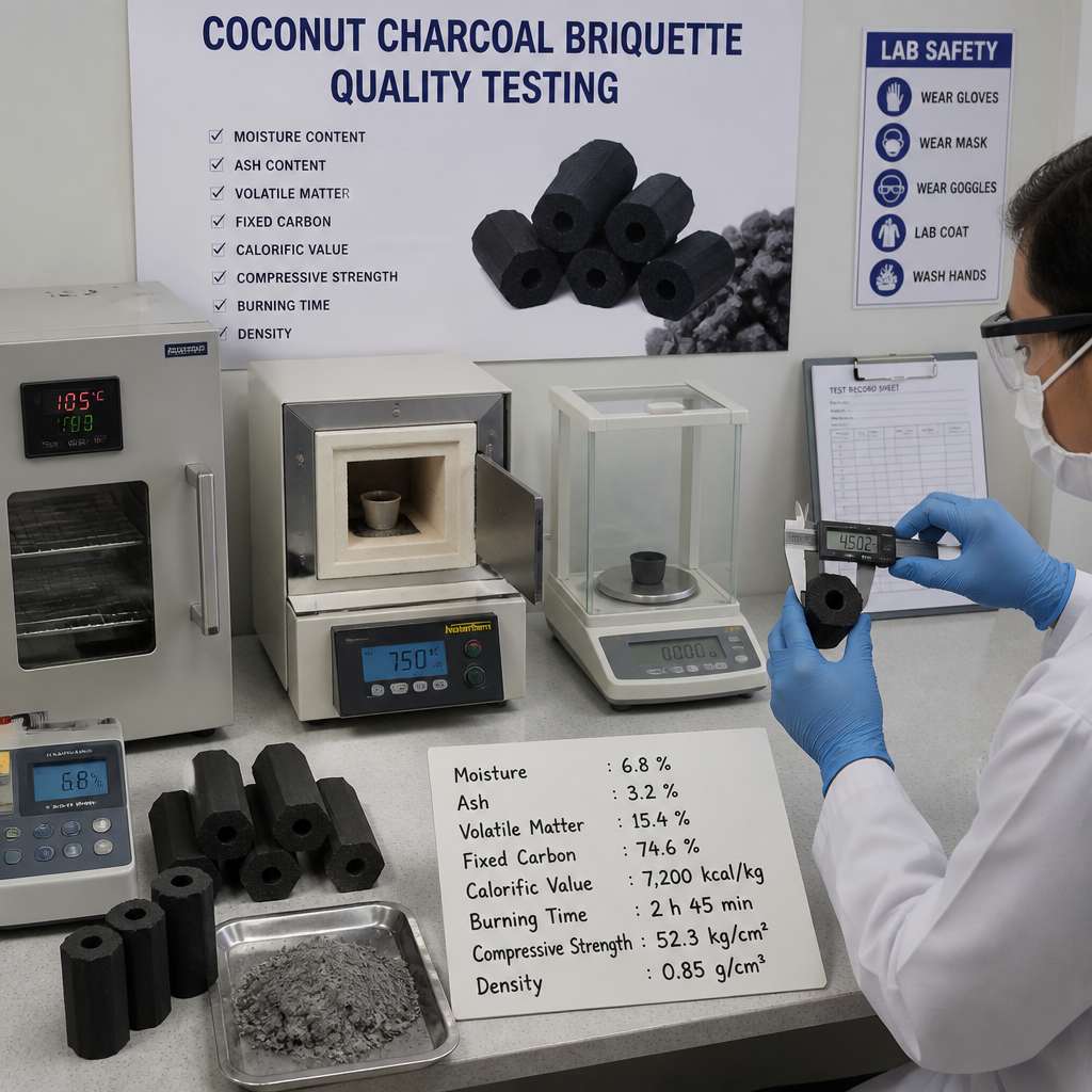 How to Read a Coconut Charcoal Briquette Lab Report: What Every Import Buyer Should Verify Before Signing