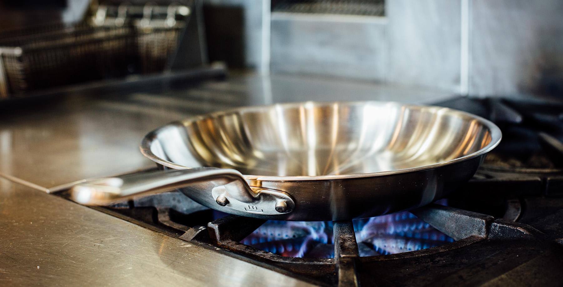 How to Clean a Burnt Stainless Steel Pan Made In