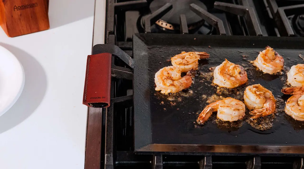 The Made In Carbon Steel Griddle Trio Can Cook it All—and Fast