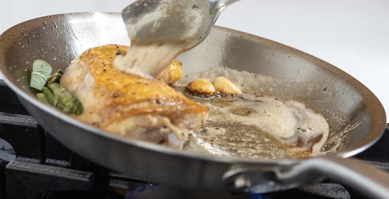 Pan Sauce recipe made with All-Clad