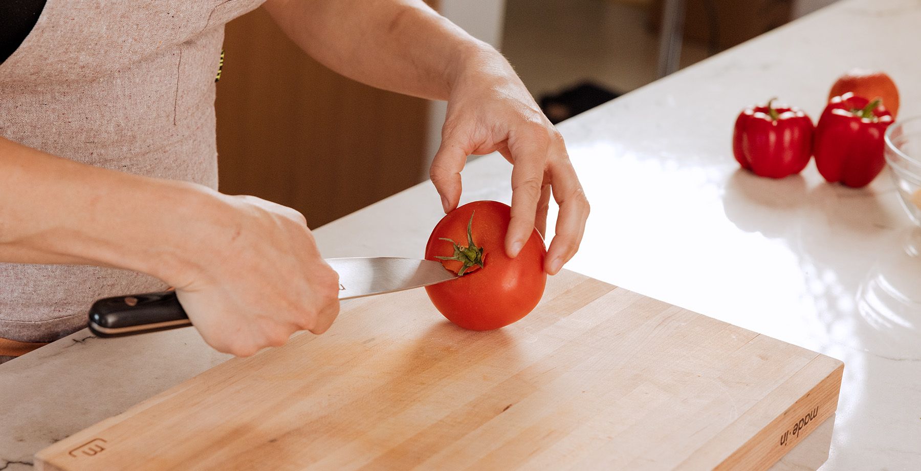 How to Cut a Tomato Made In