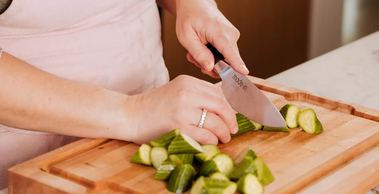 How to Cut Vegetables on the Diagonal Tips
