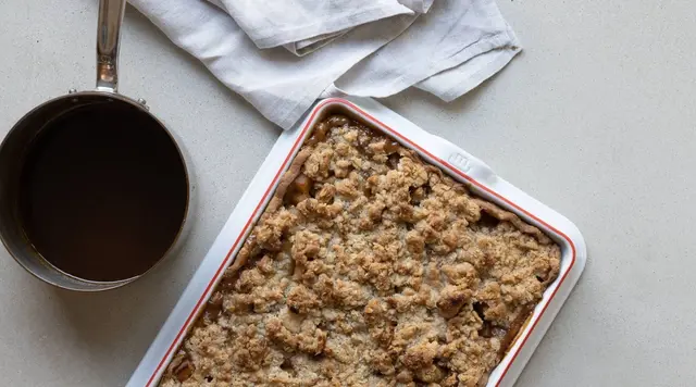 Recipe: Nancy Silverton's Apple Quince Streusel Slab Pie