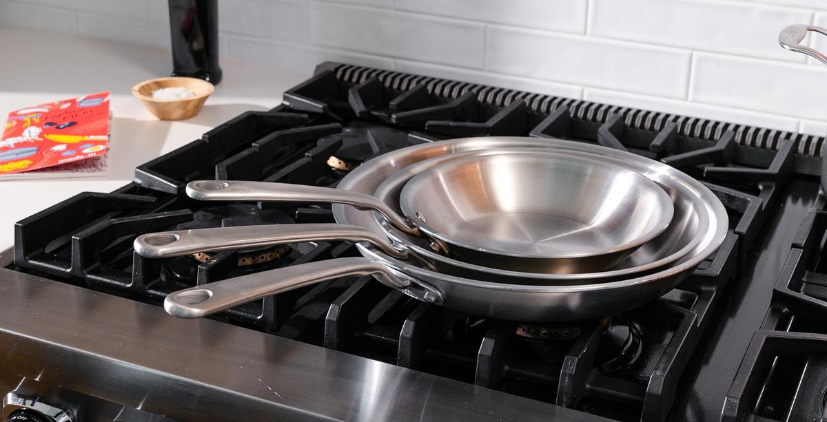 Dishwasher Safe Stainless-Steel Cookware