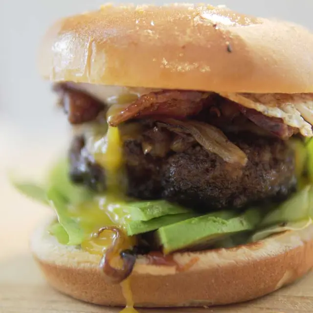 Recipe: Espresso Breakfast (Or Anytime) Burger from Spiceology