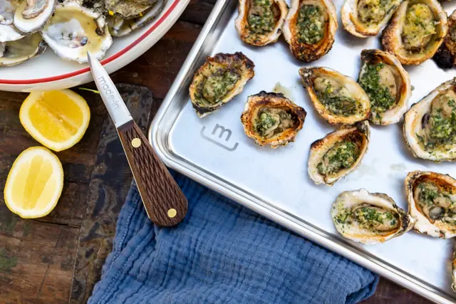 Three Compound Butter Recipes for Grilling Oysters