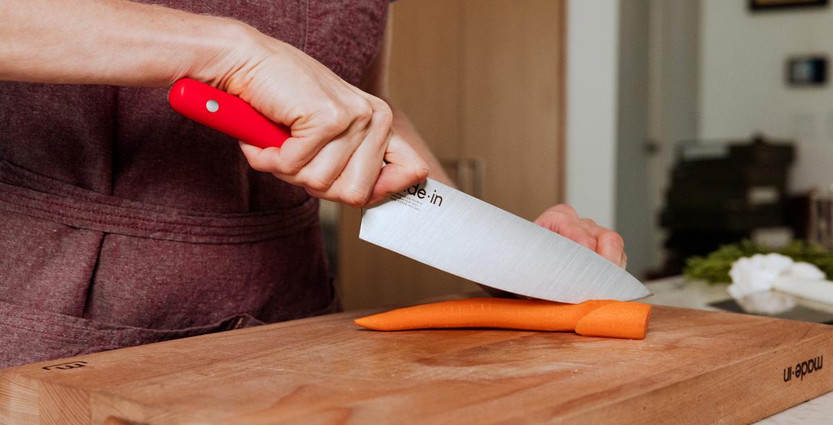 What is a good, sharp knife for cutting meat and vegetables easily