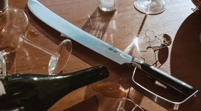 How to Saber Champagne, According to a Sommelier 