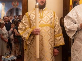 St. Seraphim Cathedral's paschal procession and Divine LIturgy.