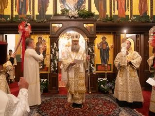 St. Seraphim Cathedral's paschal procession and Divine LIturgy.