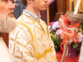 St. Seraphim Cathedral's paschal procession and Divine LIturgy.