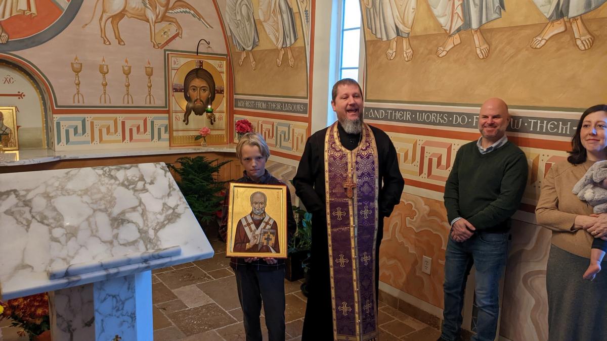 archbishop dmitri chapel, st Nicholas day at ssoc, 