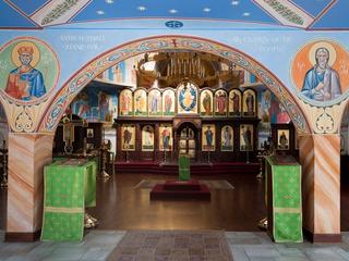 view from the Narthex