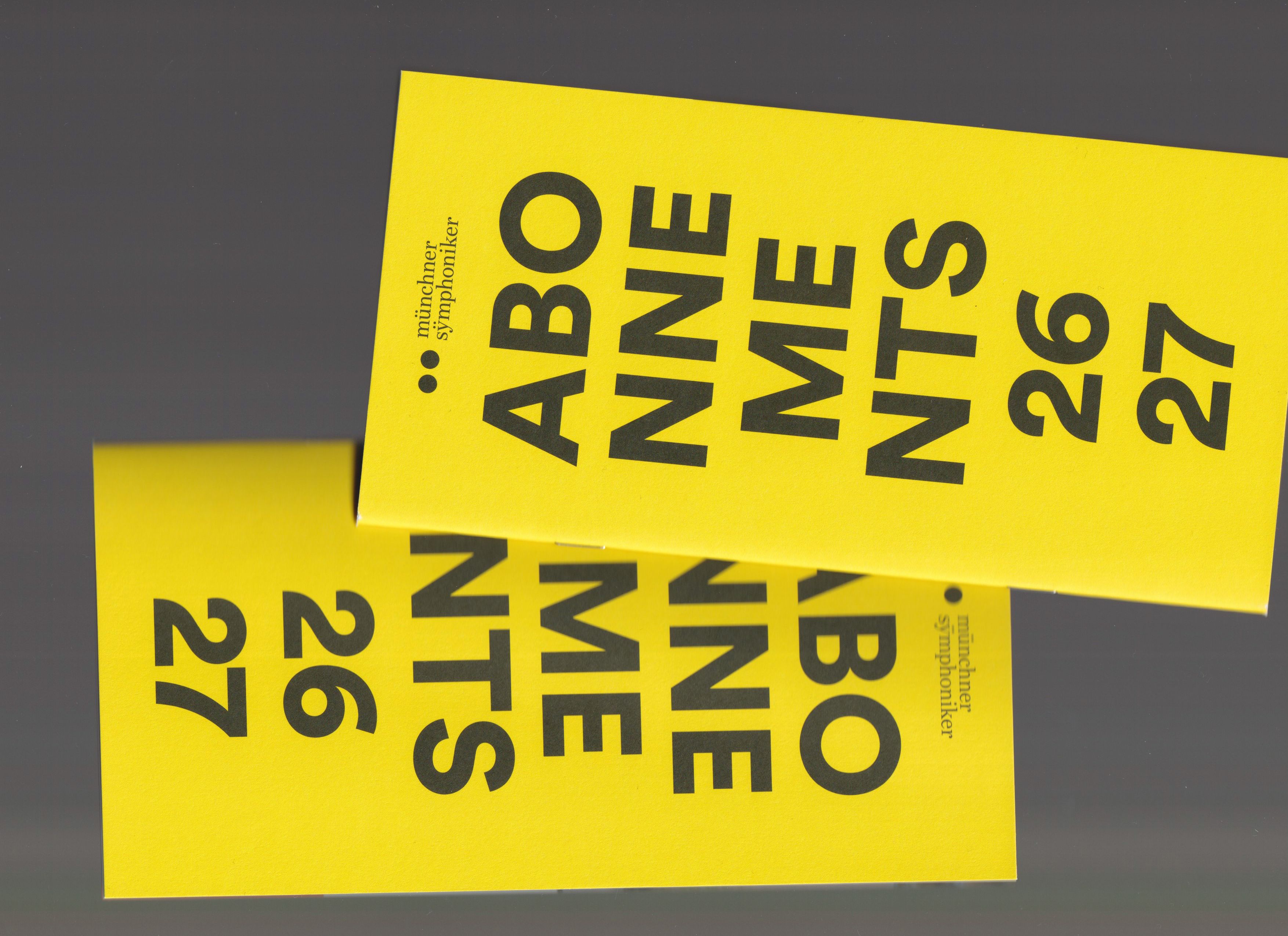 Münchner Symphoniker — Season 26/27 — Season Flyer