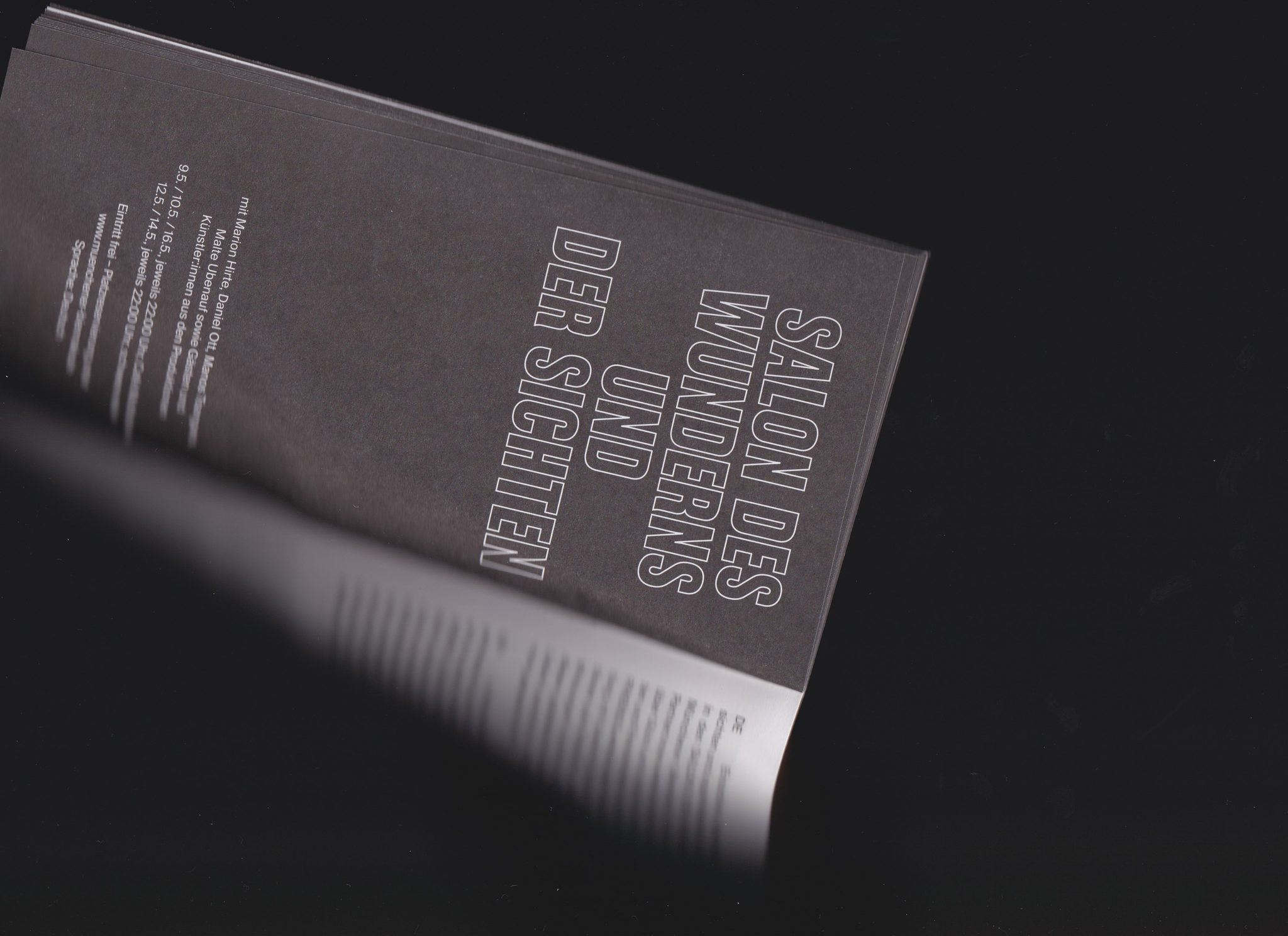 Münchener Biennale — Good Friends — Brochure