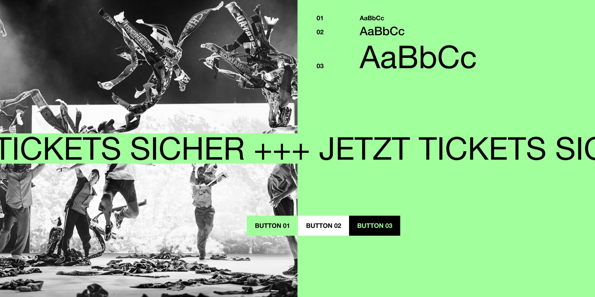 Tanztendenz — Visual Identity — Website