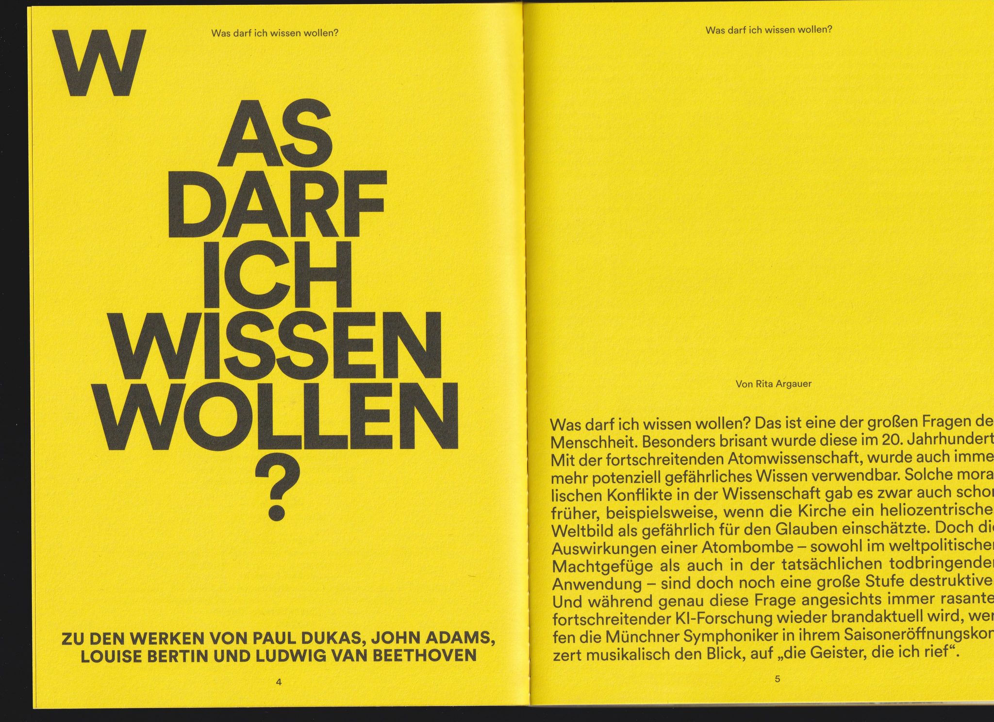 Münchner Symphoniker — Season 26/27 — Print Collaterals