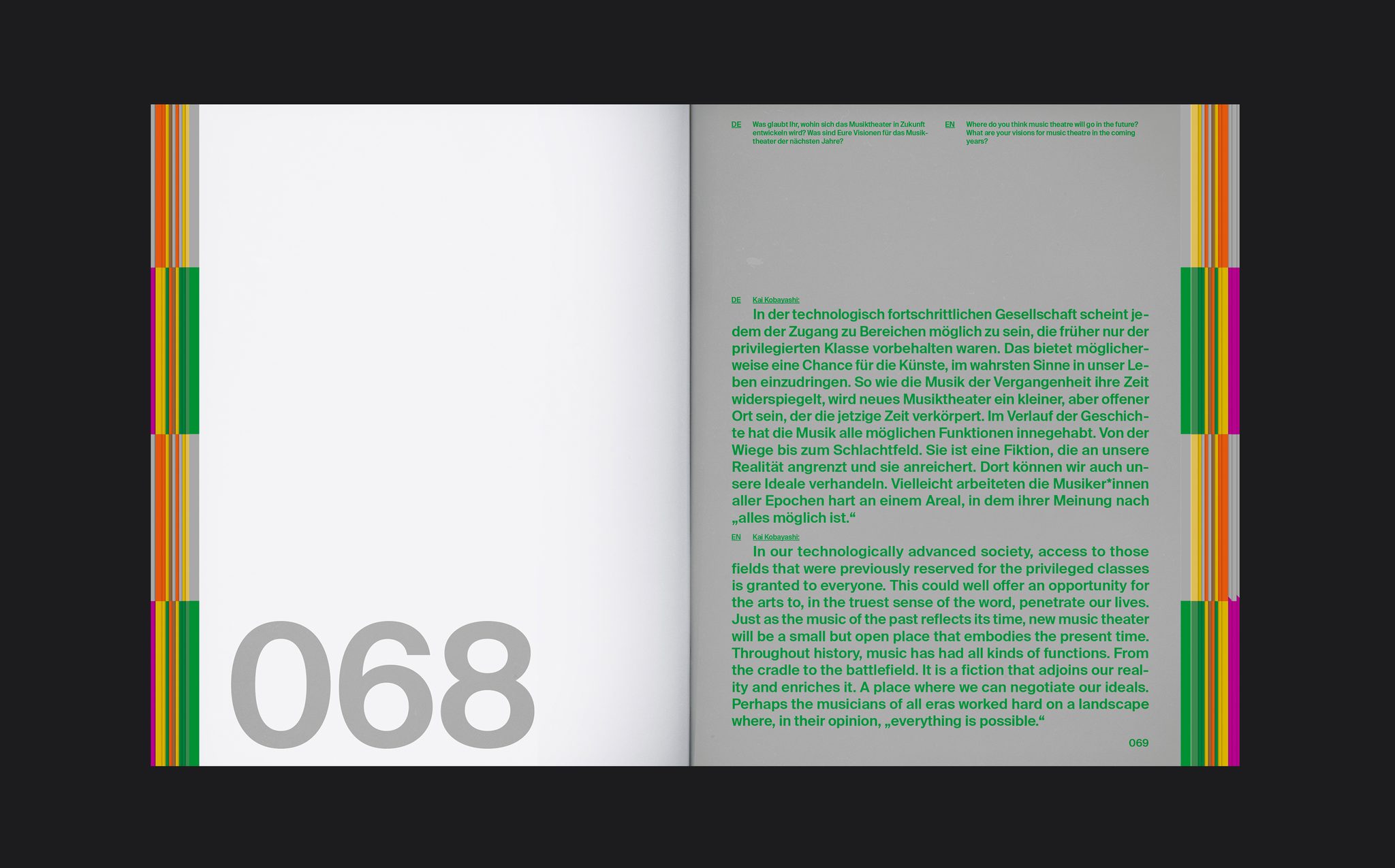 Münchener Biennale — On the Way — Season Book