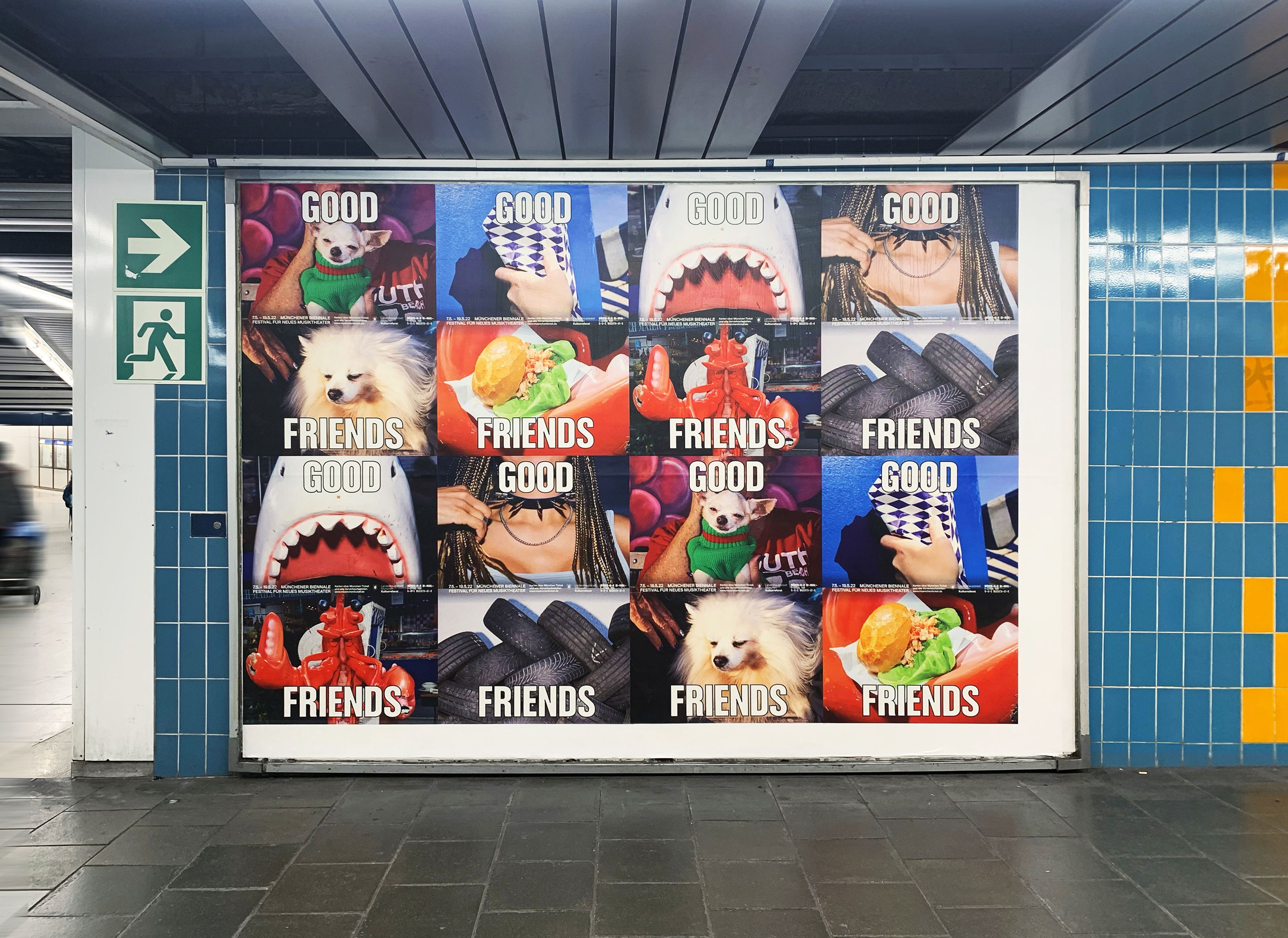Münchener Biennale — Good Friends — Campaign