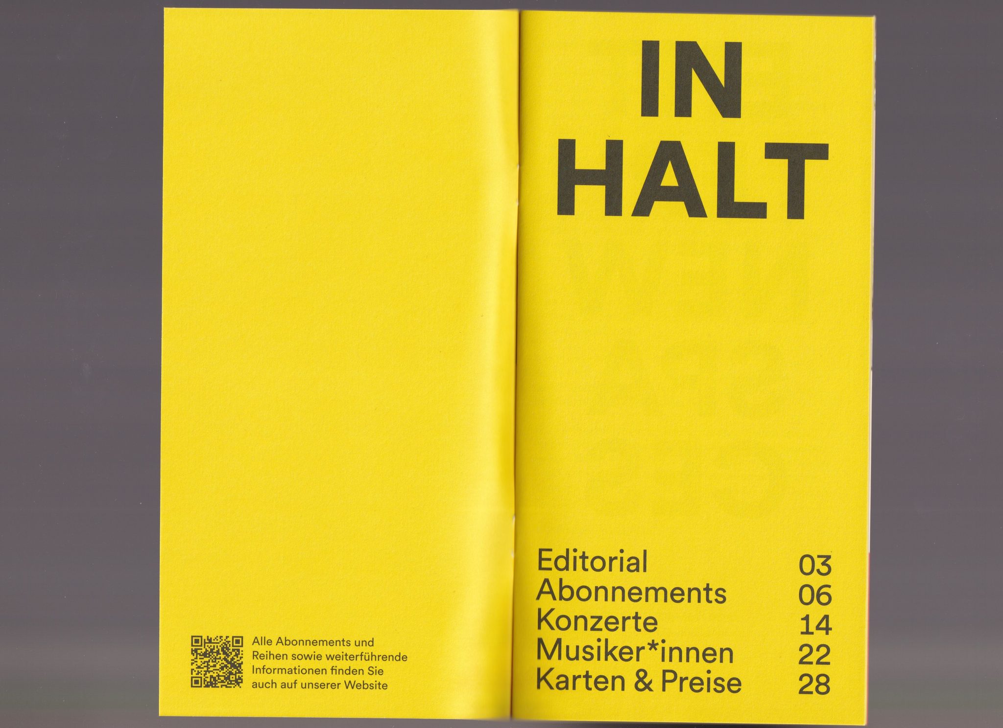 Münchner Symphoniker — Season 26/27 — Season Flyer