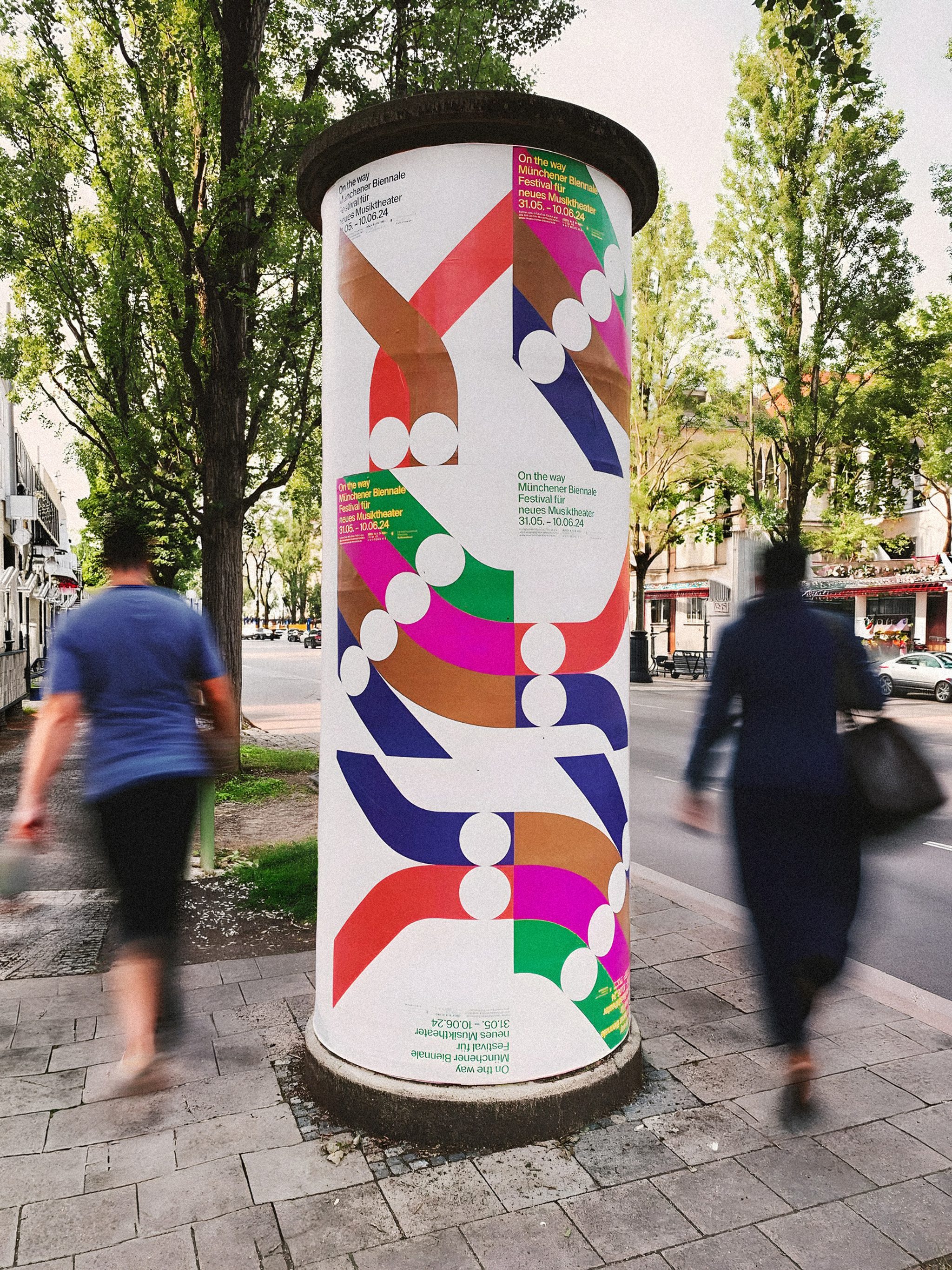 Münchener Biennale — On the Way — Campaign