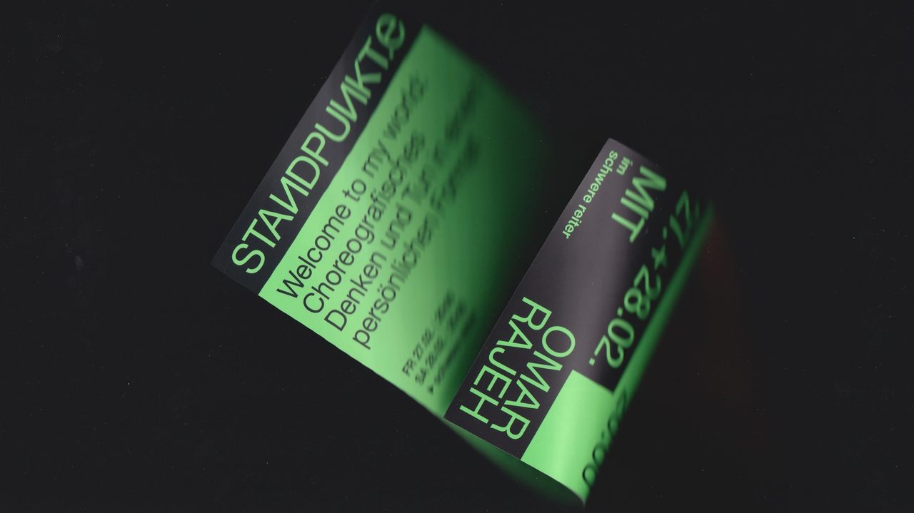Tanztendenz — Visual Identity — Brand Publishing