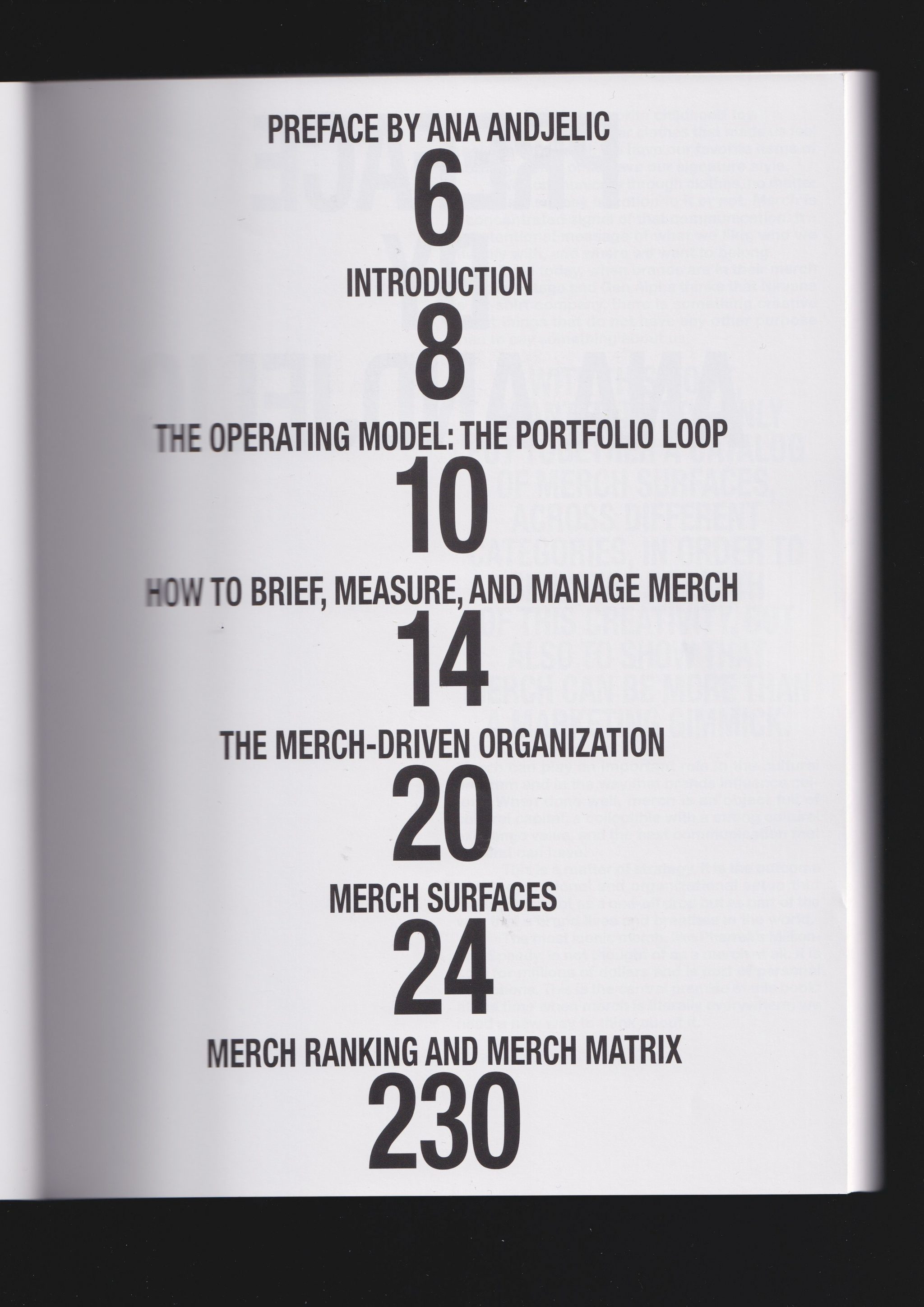 The Sociology of Business — Merch Guide — Book Design