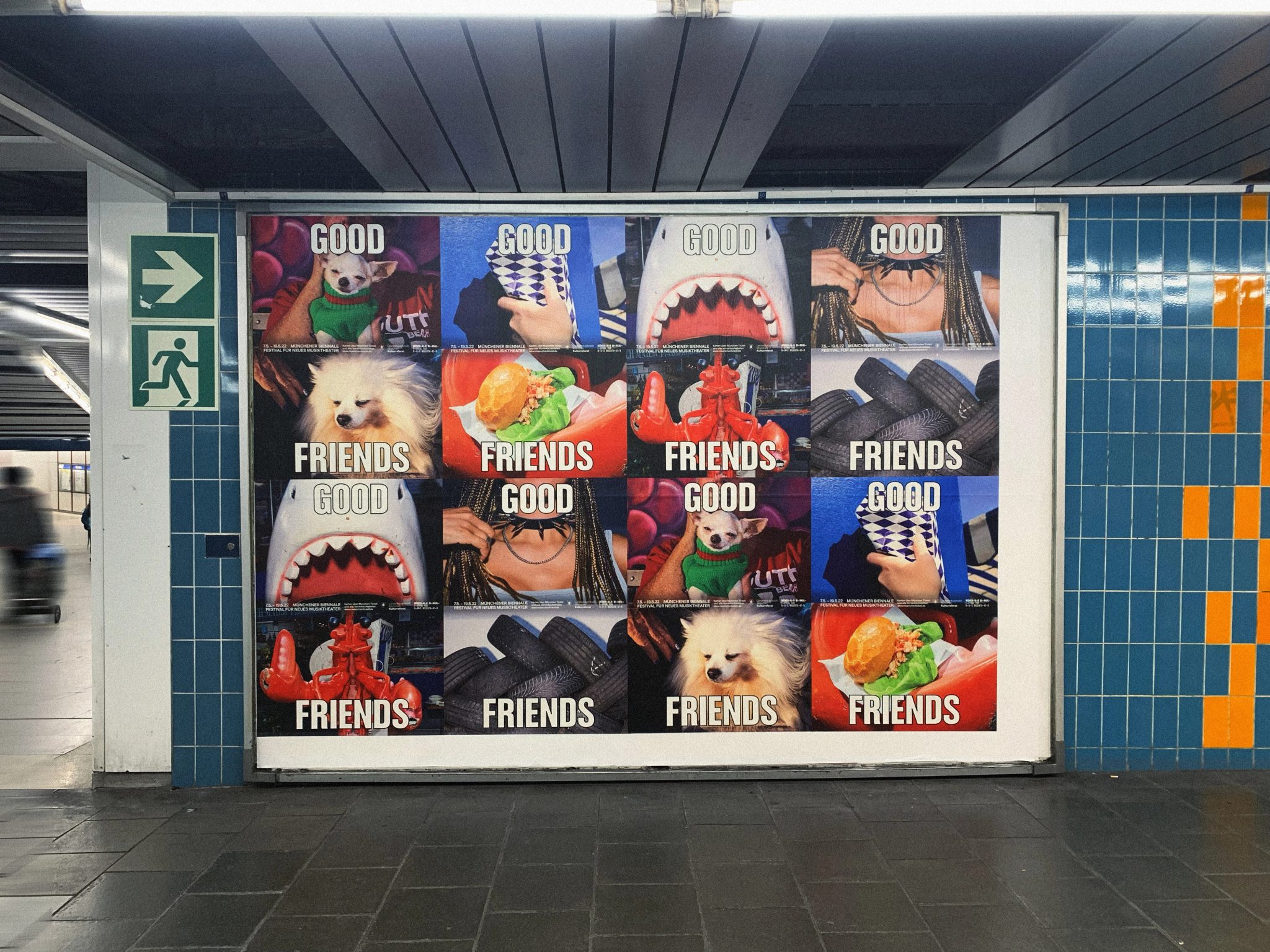 Münchener Biennale — Good Friends — Campaign