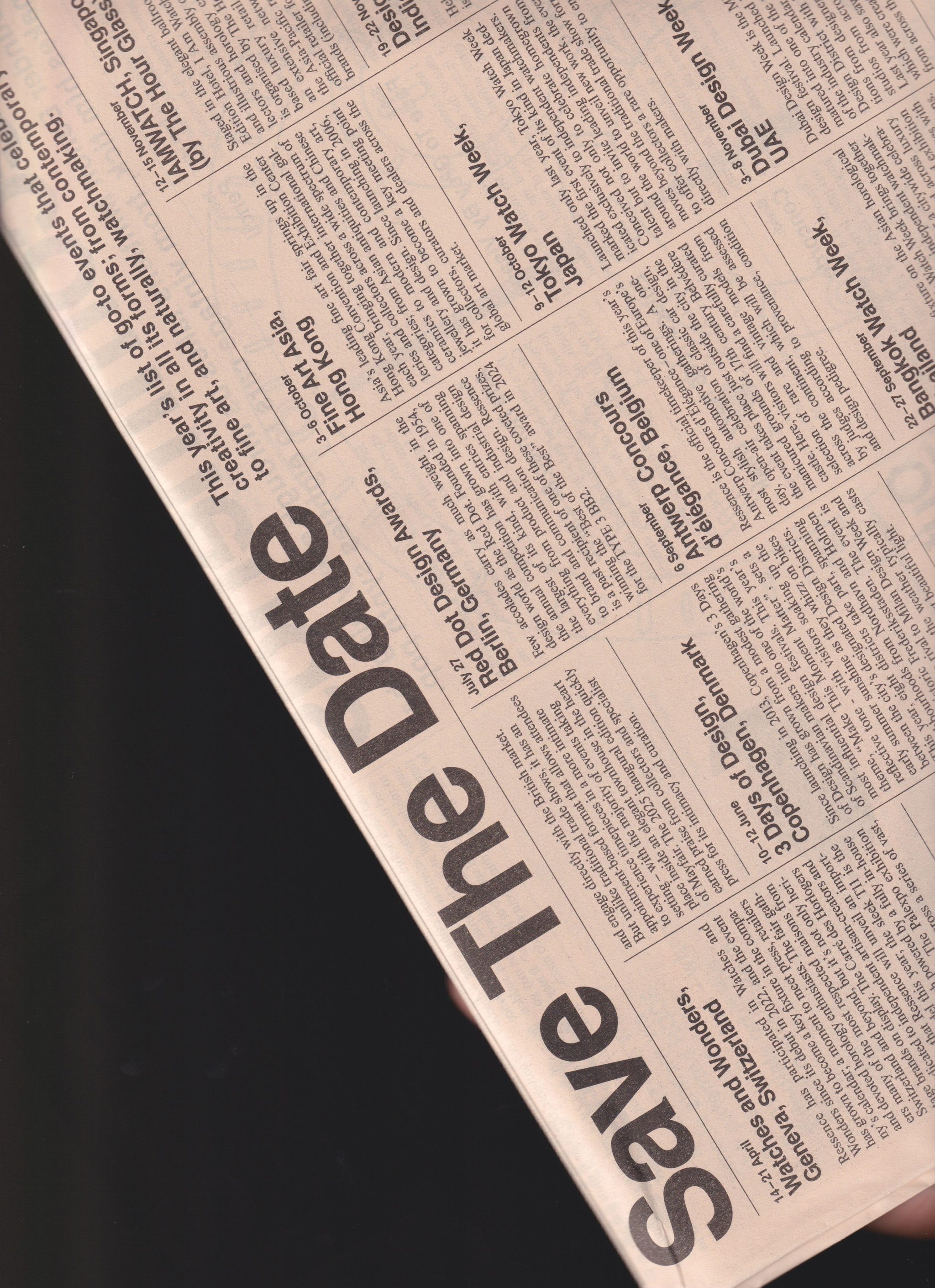 Ressence — Brand Publishing — Newspaper