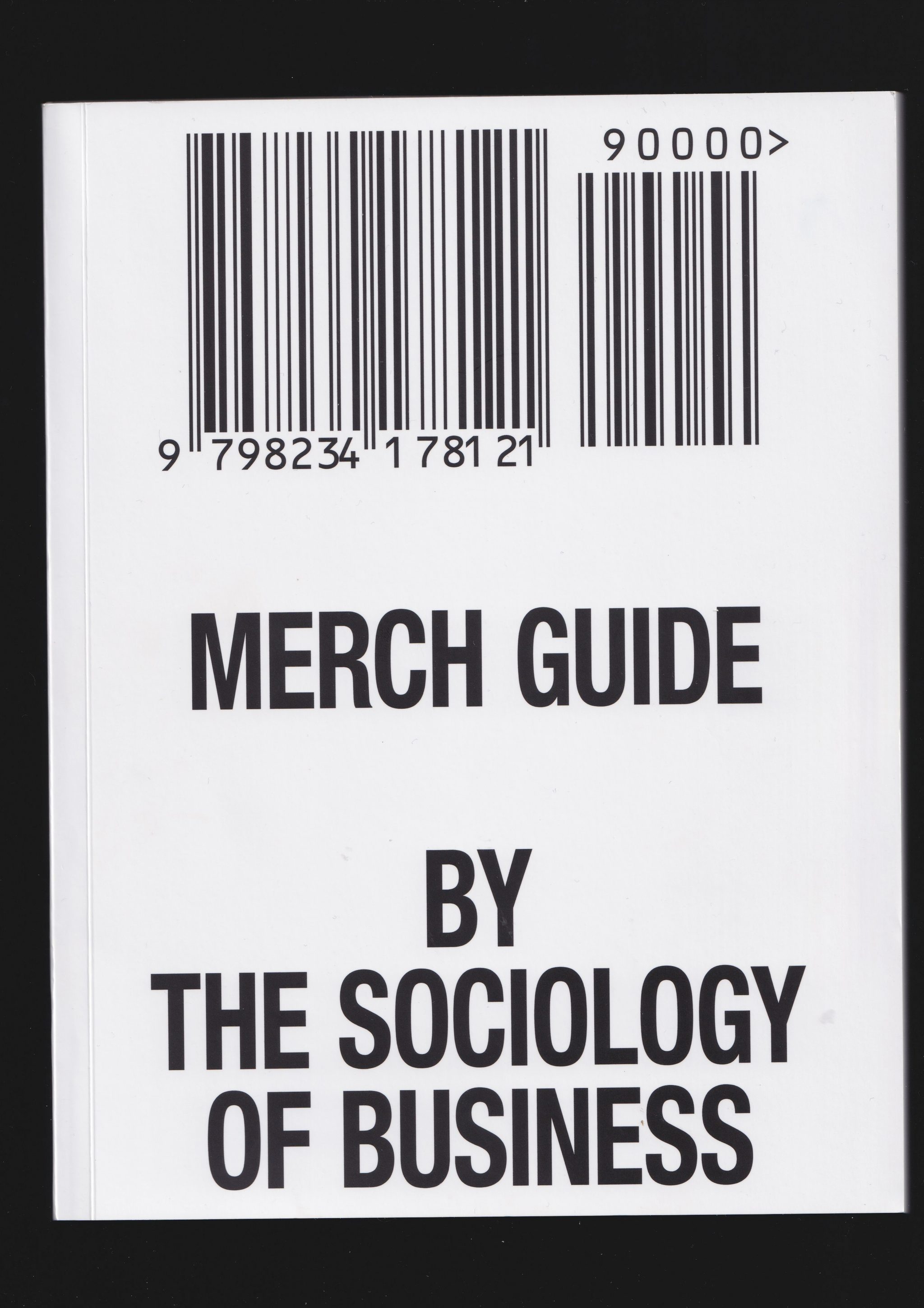 The Sociology of Business — Merch Guide — Book Design