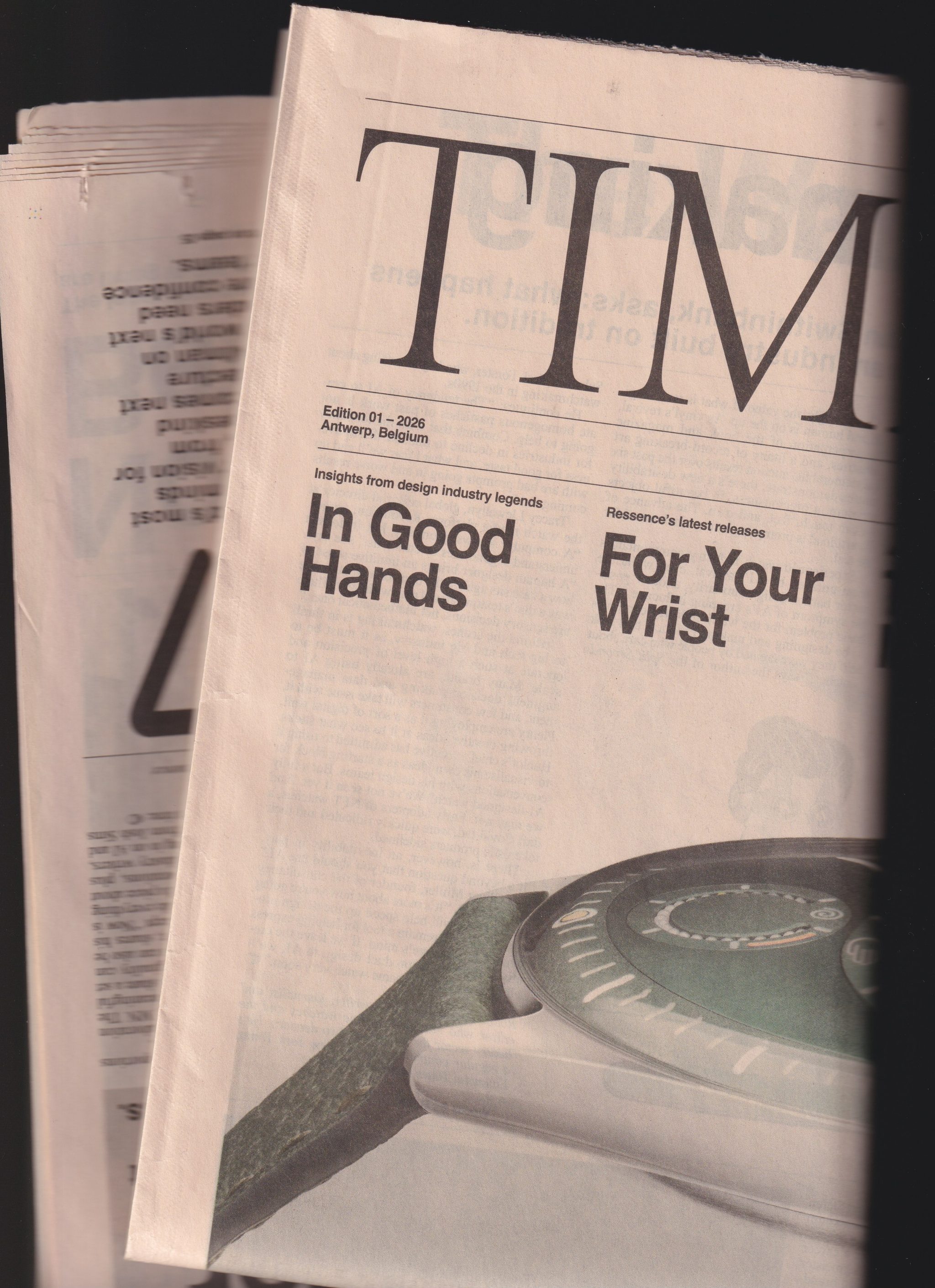 Ressence — Brand Publishing — Newspaper