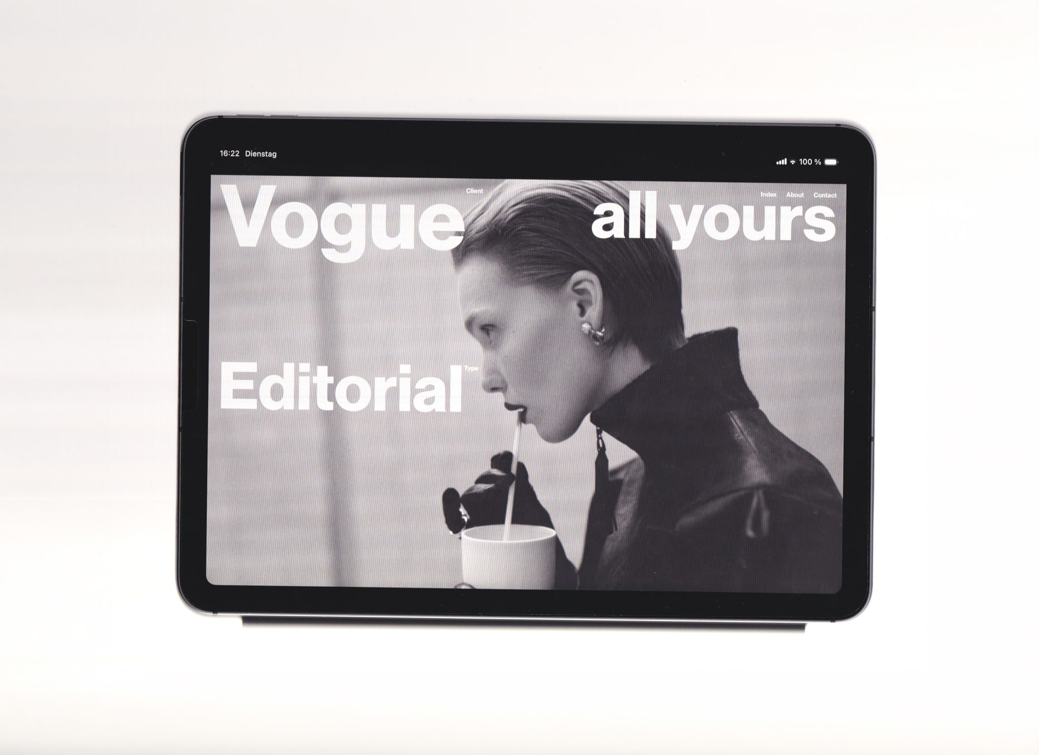 All yours — Visual Identity — Website