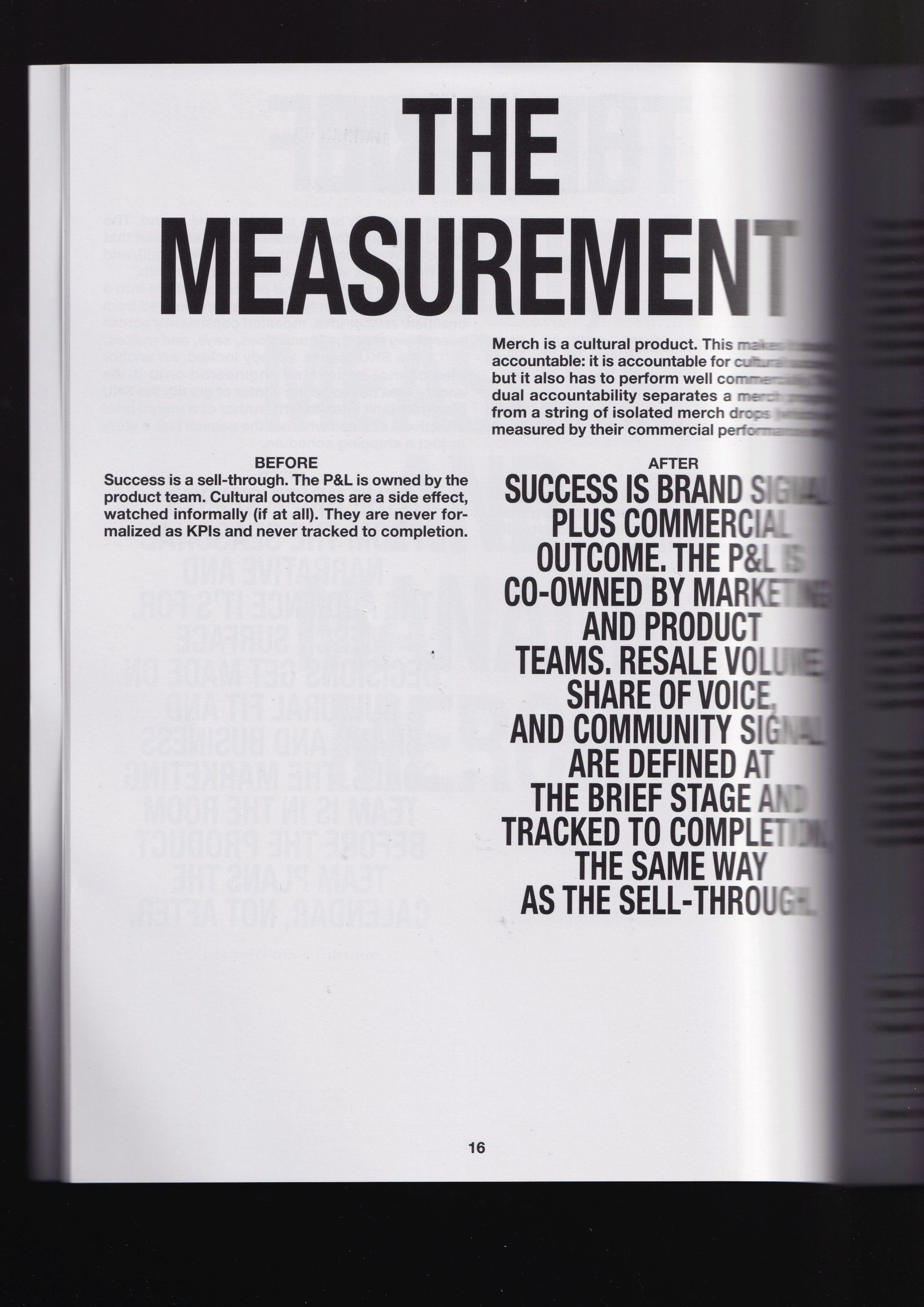 The Sociology of Business — Merch Guide — Book Design